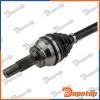 Demi-Arbre de Transmission gauche arrière pour PEUGEOT | NPW-PE-031, 25319